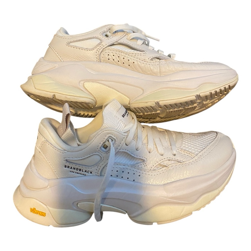 Brandblack White Chunky Sole Sneakers